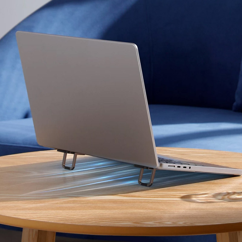 Подставка для ноутбука Baseus Slim Laptop Kickstand (2шт) (LUZC00001), Gray 1, купить оптом с доставкой