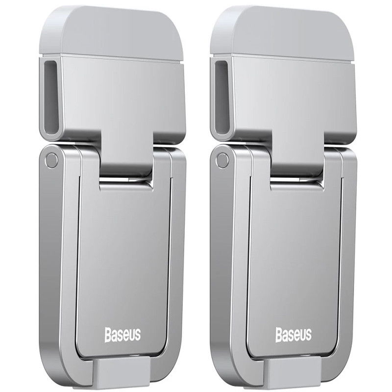 Подставка для ноутбука Baseus Slim Laptop Kickstand (2шт) (LUZC00001), Silver, купить оптом с доставкой