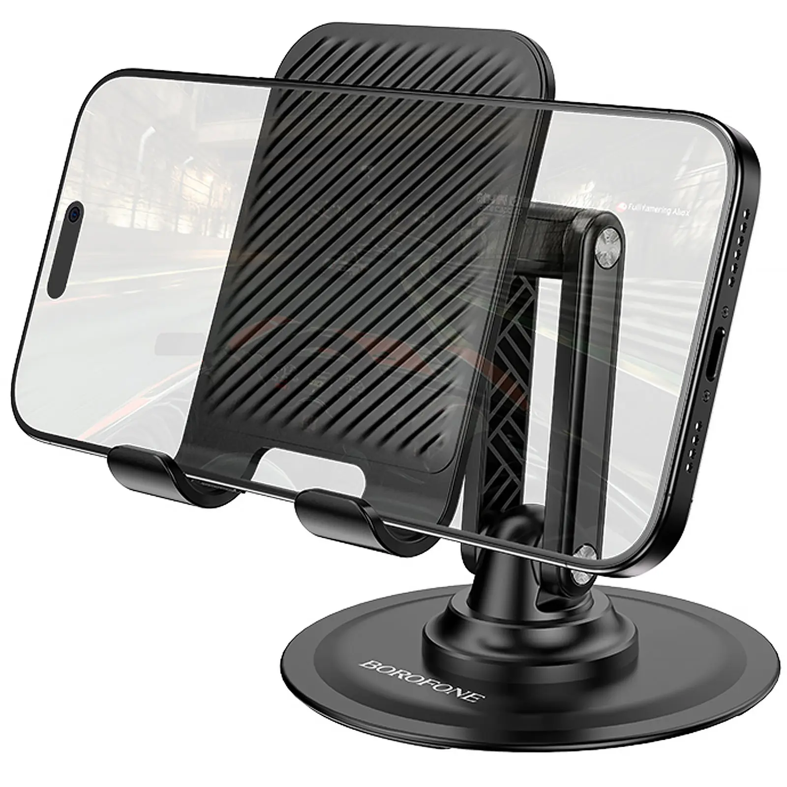 Підставка для телефону Borofone BH128 Admirado, Black 3, купити оптом з доставкою
