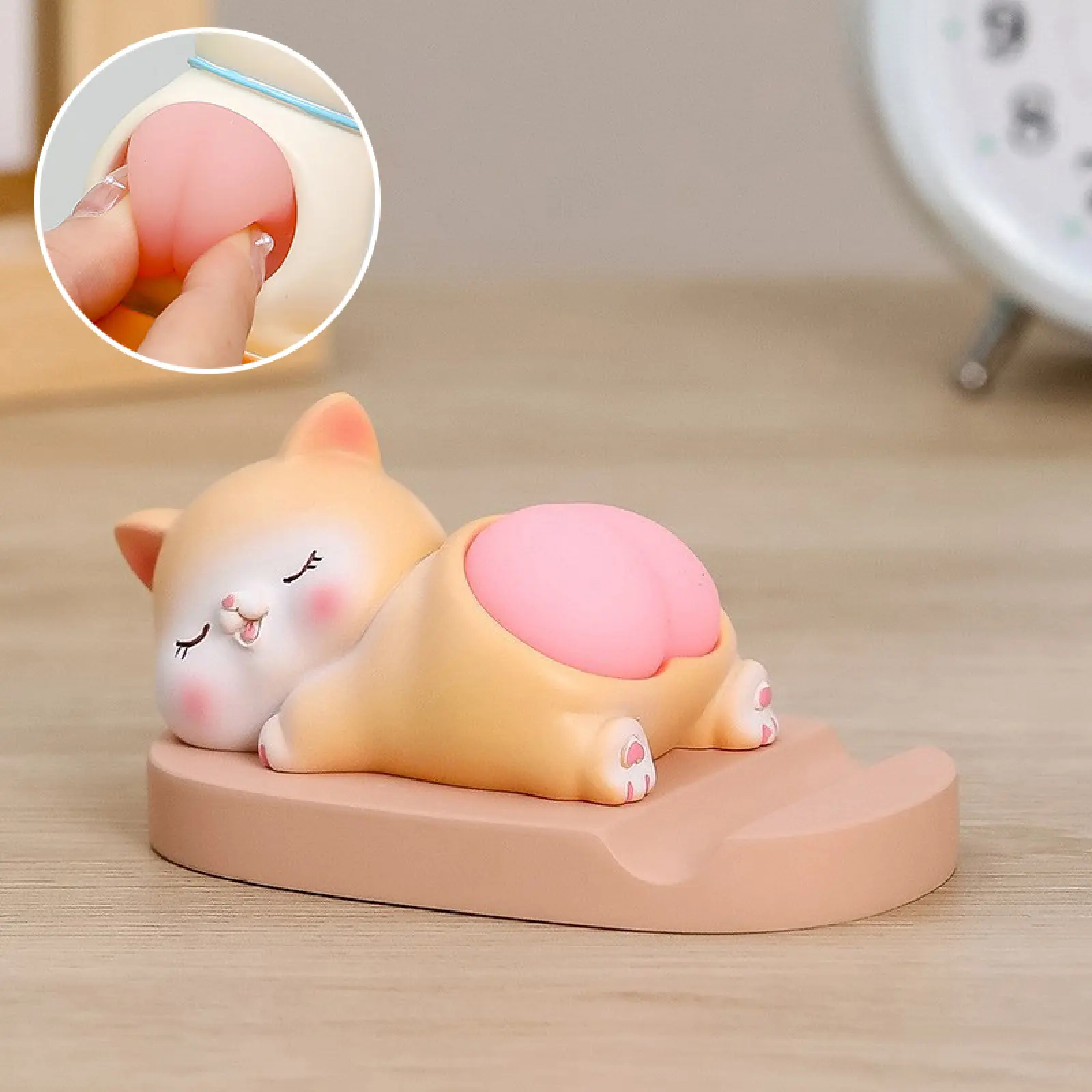 Уцінка Підставка для телефону Funny Animals, Пошкоджена упаковка / Kitty 3, купити оптом з доставкою