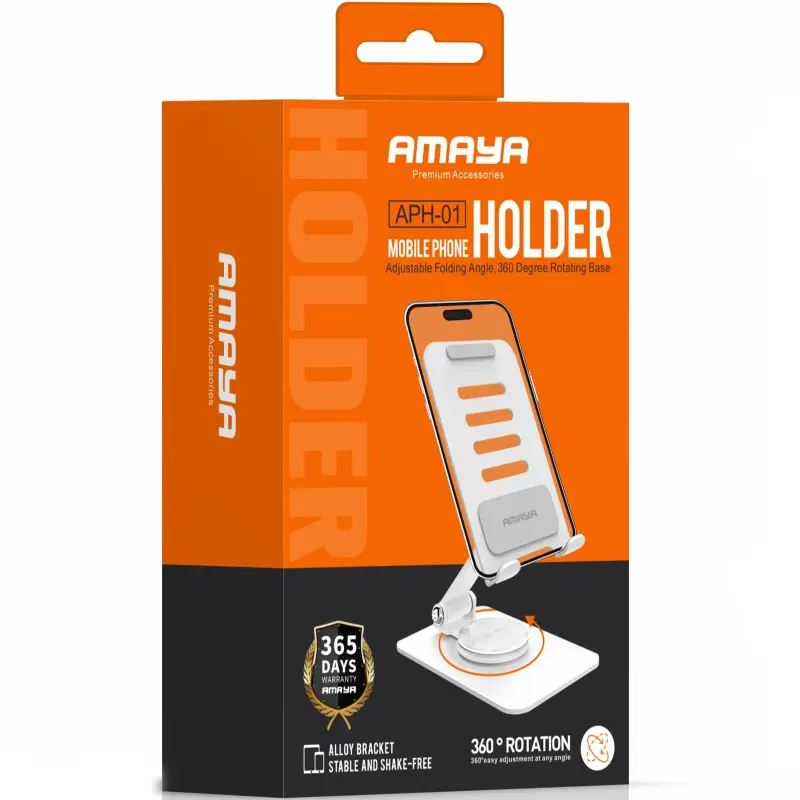 Подставка для телефона Amaya APH-01, White 1, купить оптом с доставкой