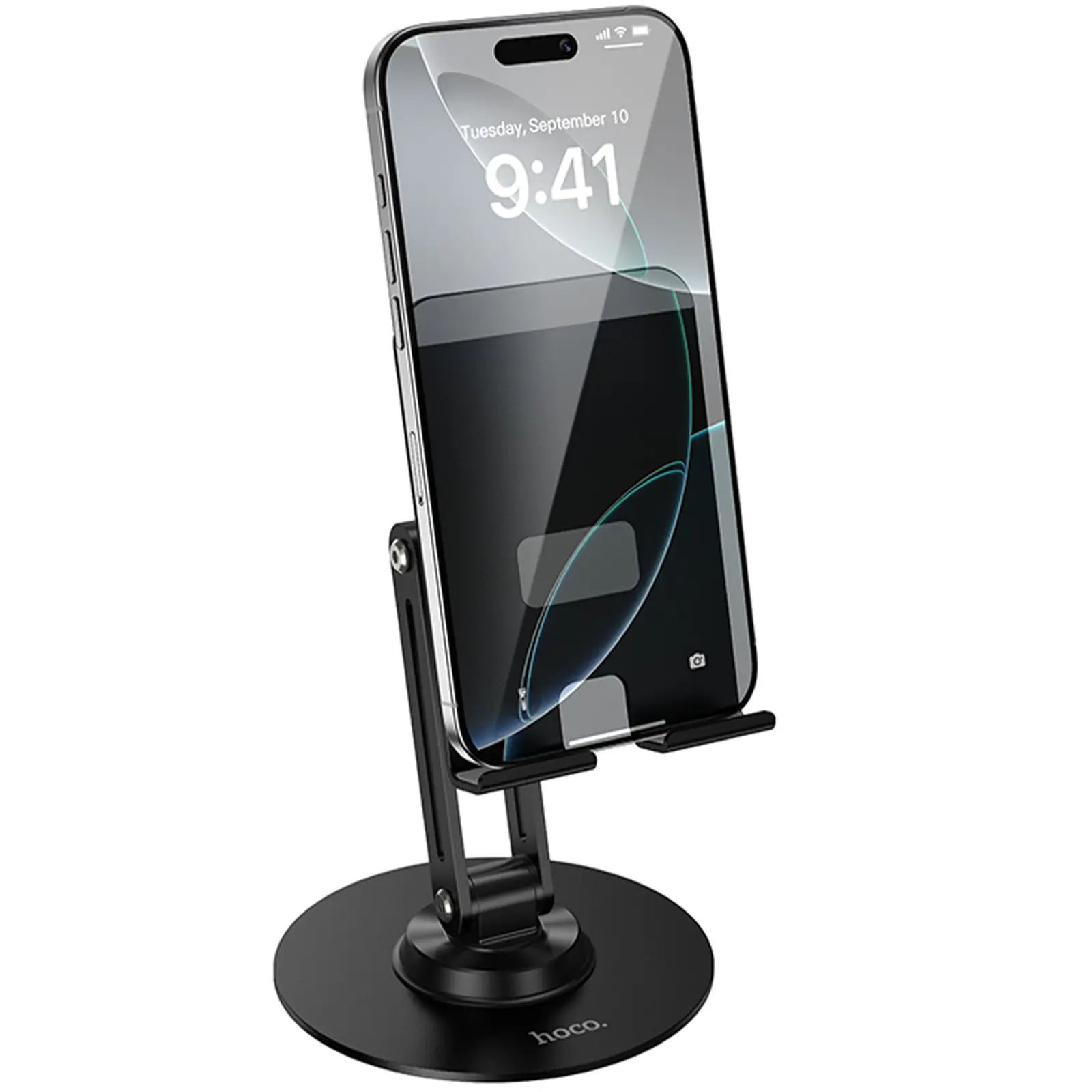 Подставка для телефона Hoco HD15 Suntuoso, Black 2, купить оптом с доставкой