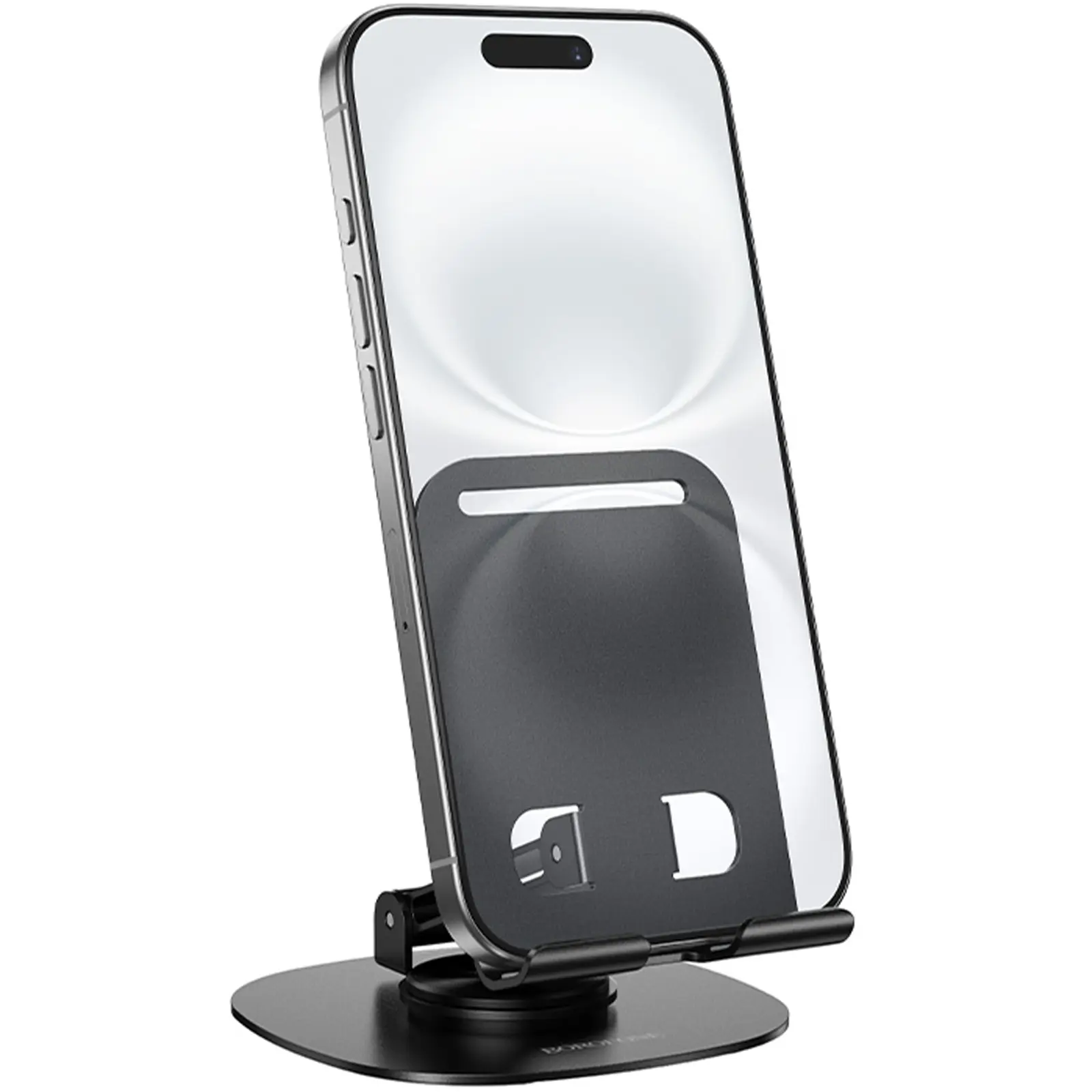 Підставка для телефону Borofone BH138 Fit metal, Black 5, купити оптом з доставкою