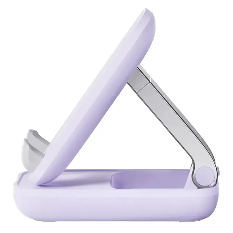 Подставка для телефона Baseus Seashell with Mirror (B10551501511), Nebula Purple 2, купить оптом с доставкой