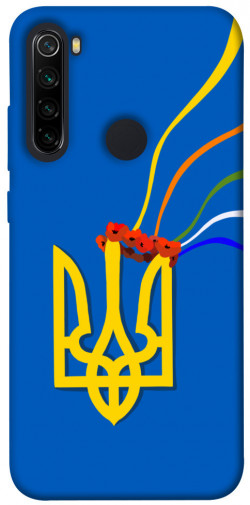 Чехол itsPrint Квітучий герб для Xiaomi Redmi Note 8