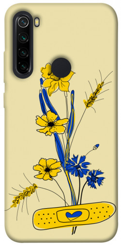 Чехол itsPrint Українські квіточки для Xiaomi Redmi Note 8
