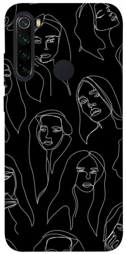 Чехол itsPrint Портрет для Xiaomi Redmi Note 8