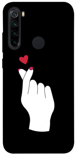 Чехол itsPrint Сердце в руке для Xiaomi Redmi Note 8