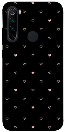 Чехол itsPrint Сердечки для Xiaomi Redmi Note 8