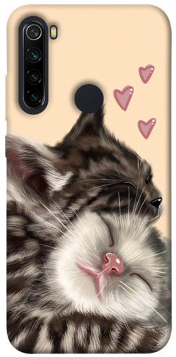 Чохол itsPrint Cats love для Xiaomi Redmi Note 8