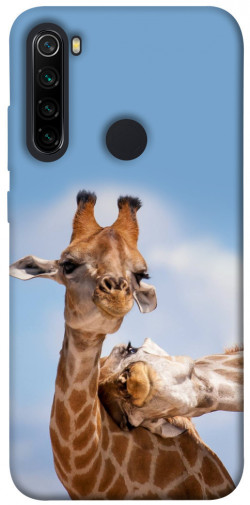 Чехол itsPrint Милые жирафы для Xiaomi Redmi Note 8