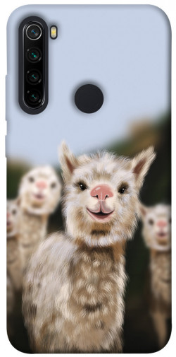 Чехол itsPrint Funny llamas для Xiaomi Redmi Note 8