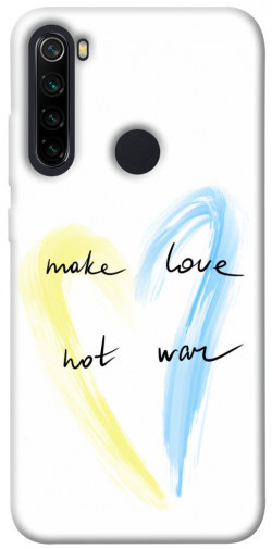 Чехол itsPrint Make love not war для Xiaomi Redmi Note 8