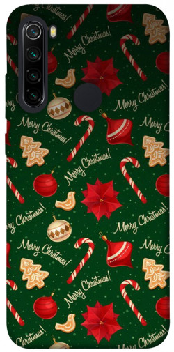 Чехол itsPrint Merry Christmas для Xiaomi Redmi Note 8