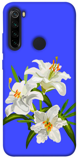 Чохол itsPrint Three lilies для Xiaomi Redmi Note 8