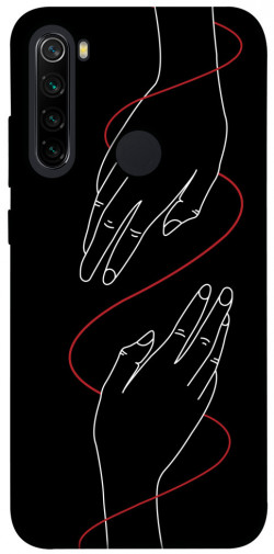 Чехол itsPrint Плетение рук для Xiaomi Redmi Note 8