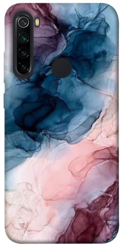 Чехол itsPrint Розово-голубые разводы для Xiaomi Redmi Note 8