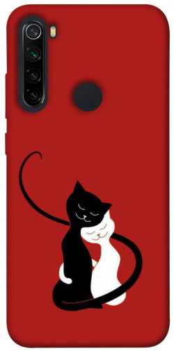 Чехол itsPrint Влюбленные коты для Xiaomi Redmi Note 8