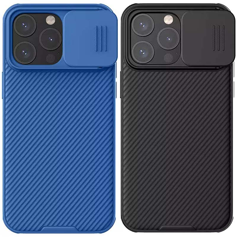 Карбоновая накладка Nillkin CamShield Pro Magnetic для Apple iPhone 15 Pro (6.1"), Пластик, купить оптом с доставкой