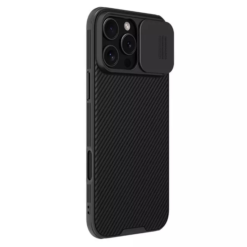 Карбоновая накладка Nillkin CamShield Pro Magnetic для Apple iPhone 16 Pro (6.3) на картинке №3