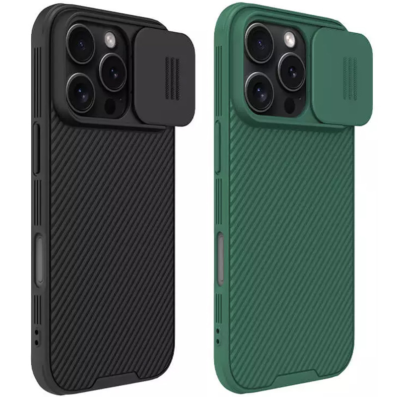 Карбонова накладка Nillkin CamShield Pro Magnetic для Apple iPhone 16 Pro Max (6.9"), Пластик, купити оптом з доставкою