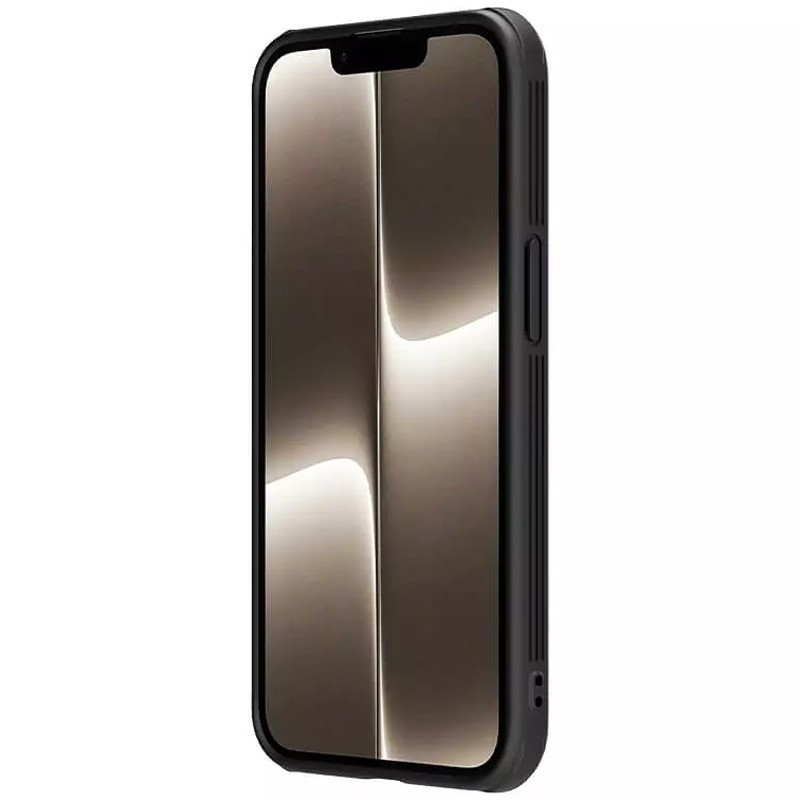 Карбоновая накладка Nillkin CamShield Pro Magnetic для Apple iPhone 16e (6.1) на картинке №4