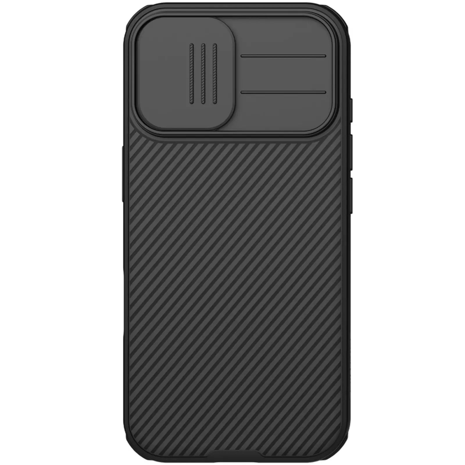 Карбонова накладка Nillkin CamShield Pro Magnetic для Apple iPhone 17 (6.3"), Black 1, Пластик, купити оптом з доставкою