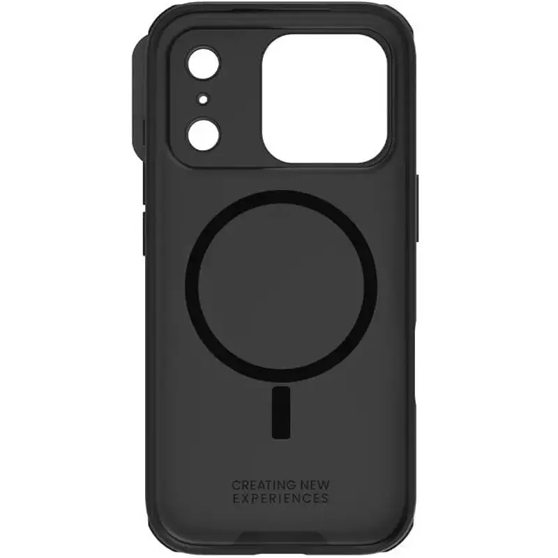 Карбоновая накладка Nillkin CamShield Pro Magnetic для Apple iPhone 17 Pro Max (6.9"), Black 4, Пластик, купить оптом с доставкой