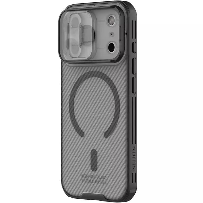 Карбоновая накладка Nillkin CamShield Pro Magnetic для Apple iPhone 17 Pro Max (6.9) на картинке №3