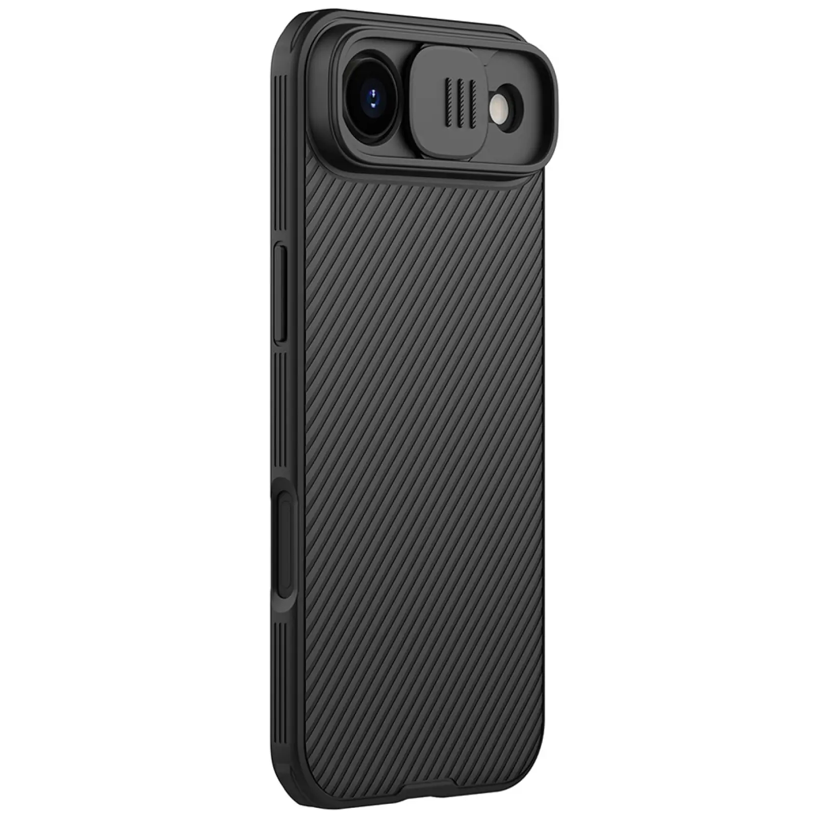 Карбоновая накладка Nillkin CamShield Pro Magnetic для Apple iPhone 17 Air (6.5"), Black, Пластик, купить оптом с доставкой