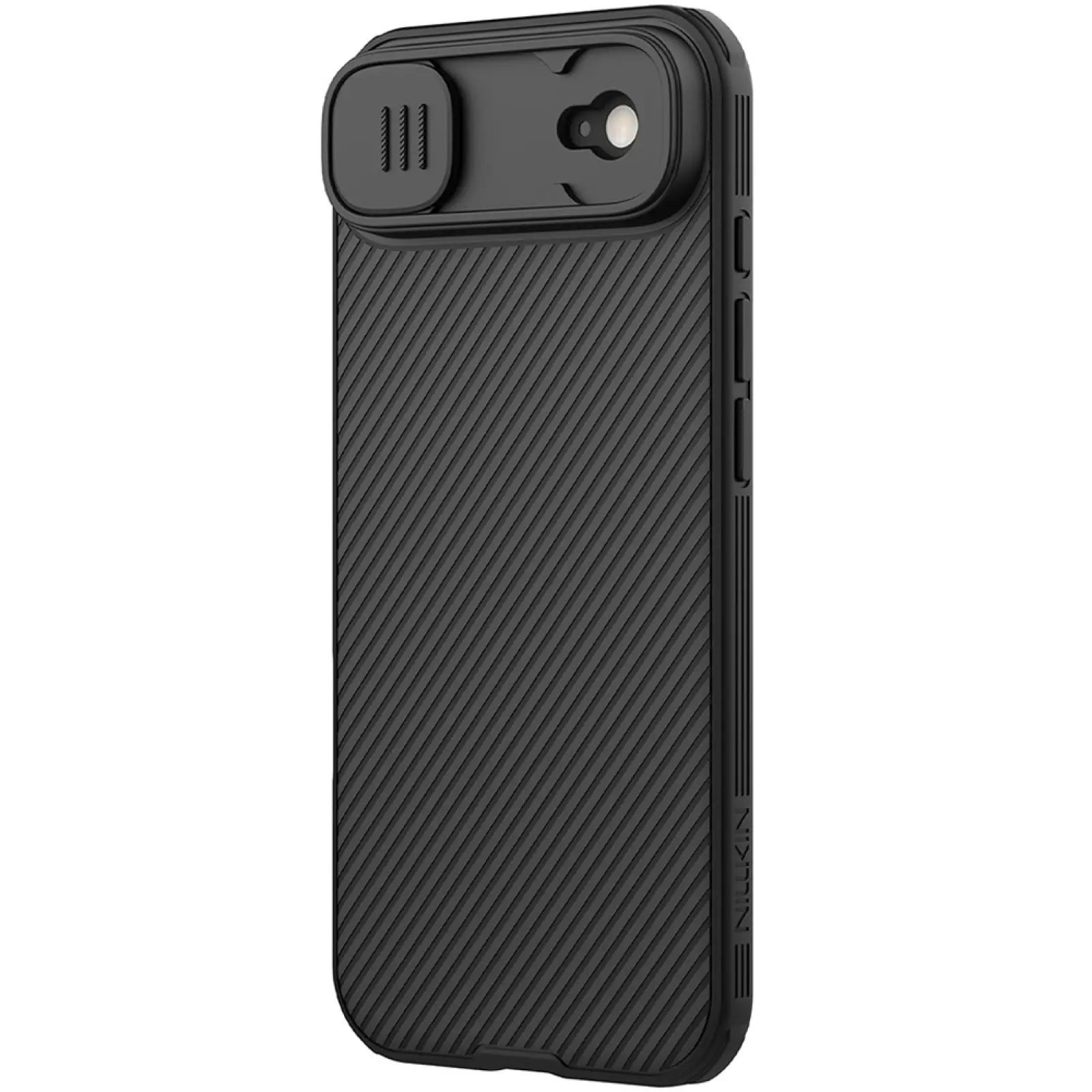 Карбоновая накладка Nillkin CamShield Pro Magnetic для Apple iPhone 17 Air (6.5"), Black 1, Пластик, купить оптом с доставкой