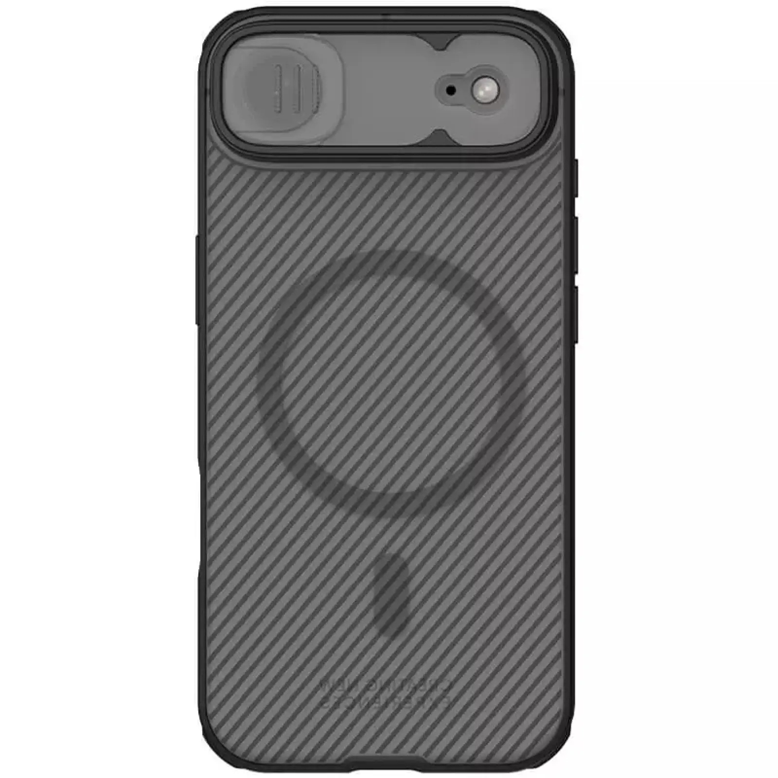 Карбоновая накладка Nillkin CamShield Pro Magnetic для Apple iPhone 17 Air (6.5"), Transparent black 1, Пластик, купить оптом с доставкой