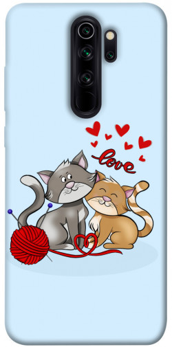 Чехол itsPrint Два кота Love для Xiaomi Redmi Note 8 Pro