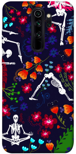 Чехол itsPrint Yoga skeletons для Xiaomi Redmi Note 8 Pro