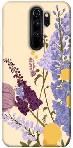 Чохол itsPrint Flowers art для Xiaomi Redmi Note 8 Pro