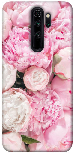 Чохол itsPrint Pink peonies для Xiaomi Redmi Note 8 Pro