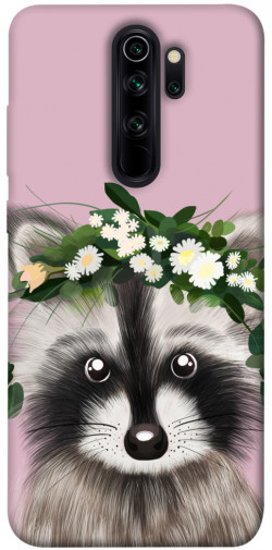 Чехол itsPrint Raccoon in flowers для Xiaomi Redmi Note 8 Pro