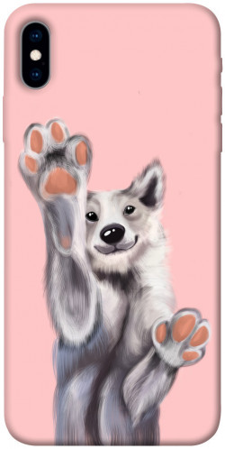 Чохол itsPrint Cute dog для Apple iPhone X (5.8")