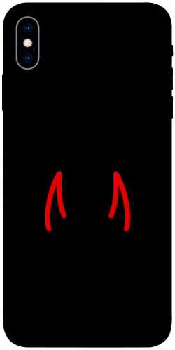 Чохол itsPrint Red horns для Apple iPhone X (5.8")