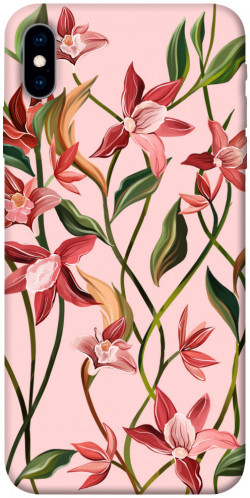 Чехол itsPrint Floral motifs для Apple iPhone X (5.8")