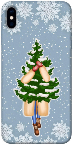 Чехол itsPrint Christmas tree для Apple iPhone X (5.8")