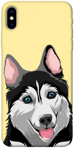 Чохол itsPrint Husky dog для Apple iPhone X (5.8")