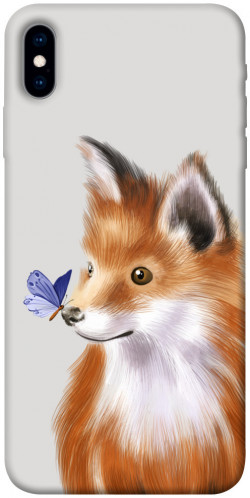 Чехол itsPrint Funny fox для Apple iPhone X (5.8")