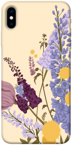 Чехол itsPrint Flowers art для Apple iPhone X (5.8")