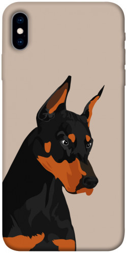 Чохол itsPrint Doberman для Apple iPhone X (5.8")