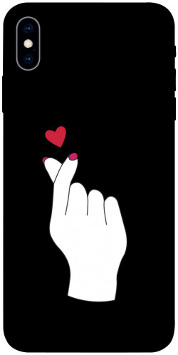 Чехол itsPrint Сердце в руке для Apple iPhone X (5.8")