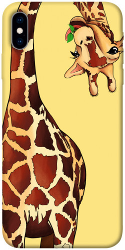 Чохол itsPrint Cool giraffe для Apple iPhone X (5.8")