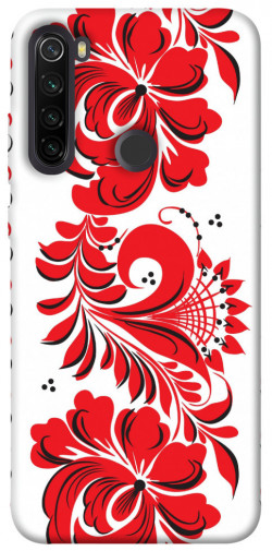 Чехол itsPrint Червона вишиванка для Xiaomi Redmi Note 8T