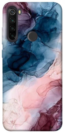 Чехол itsPrint Розово-голубые разводы для Xiaomi Redmi Note 8T