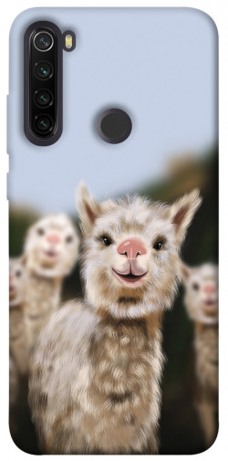 Чохол itsPrint Funny llamas для Xiaomi Redmi Note 8T